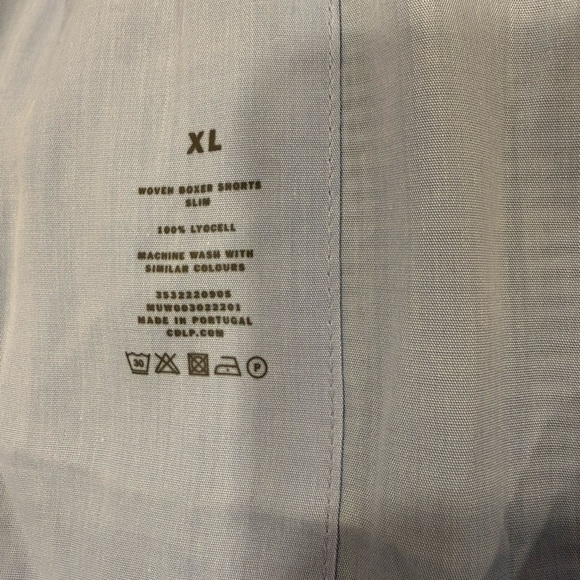 CDLP Woven Boxer Shorts Slim
Sky Blue with elastic band 
$85 - Picture 11 of 12